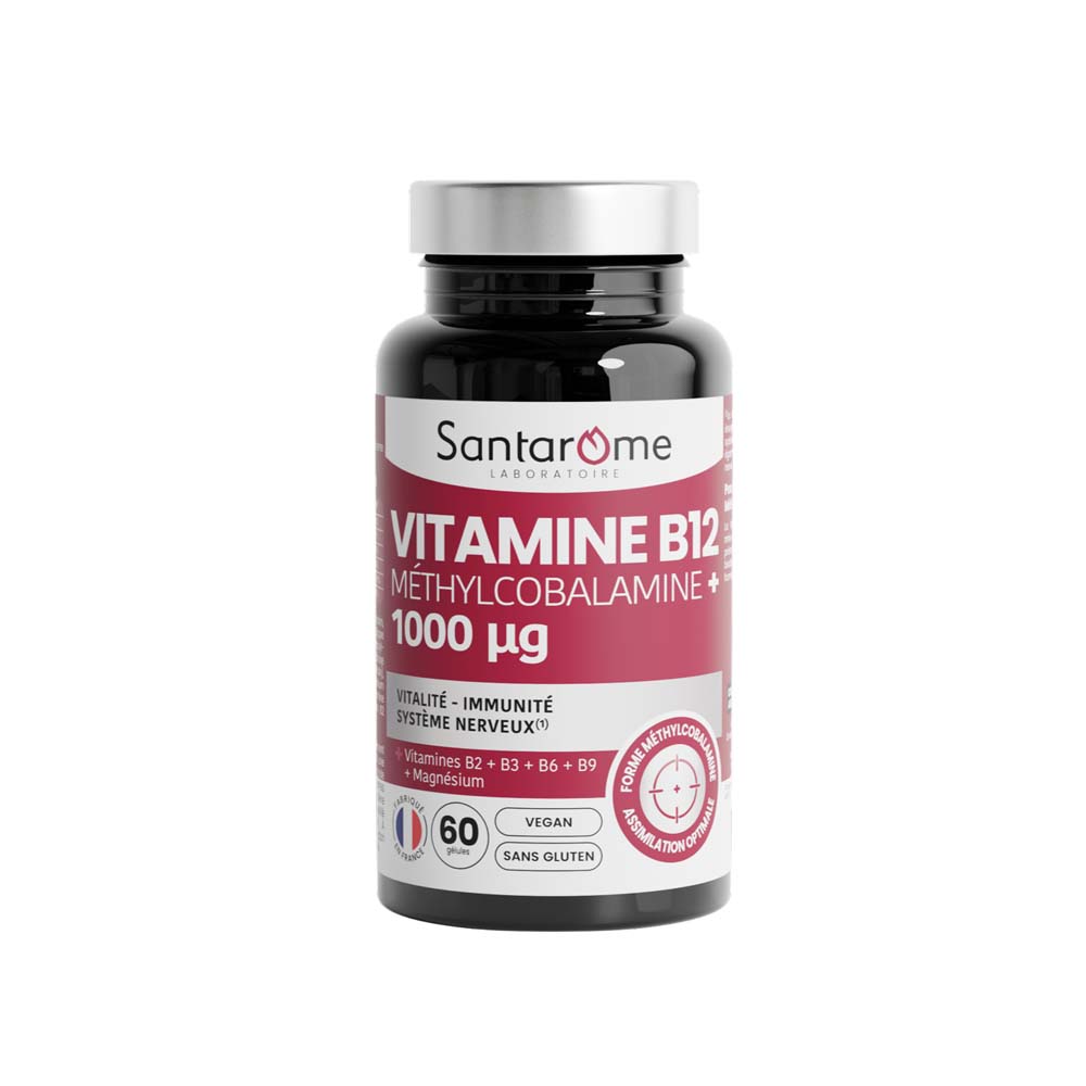 Santarome Vitamin B12 methylcobalamine 1000 µg vitality 60 capsules