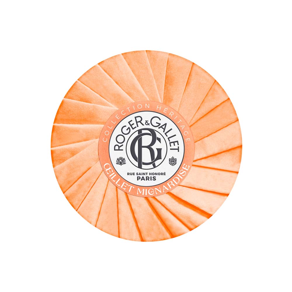 Roger & Gallet Oeillet Mignardise Perfumed Soap Carnation Plant Base 100g