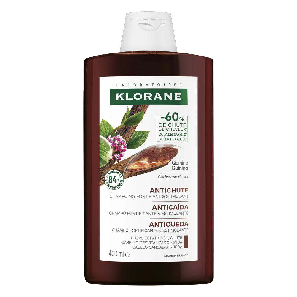 Klorane Quinine Edelweiss organic shampoo tired hair 200 ml