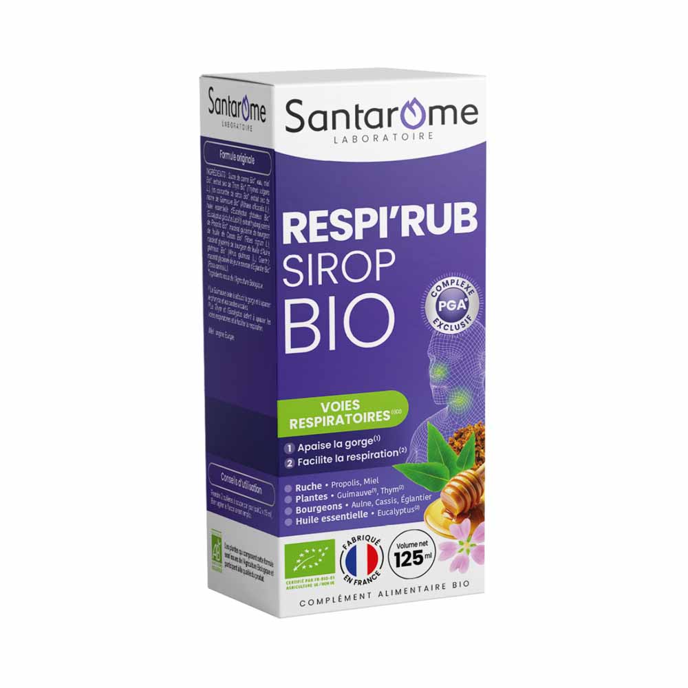 Santarome Respi'rub Syrups Bioes Nose and Throat 125ml