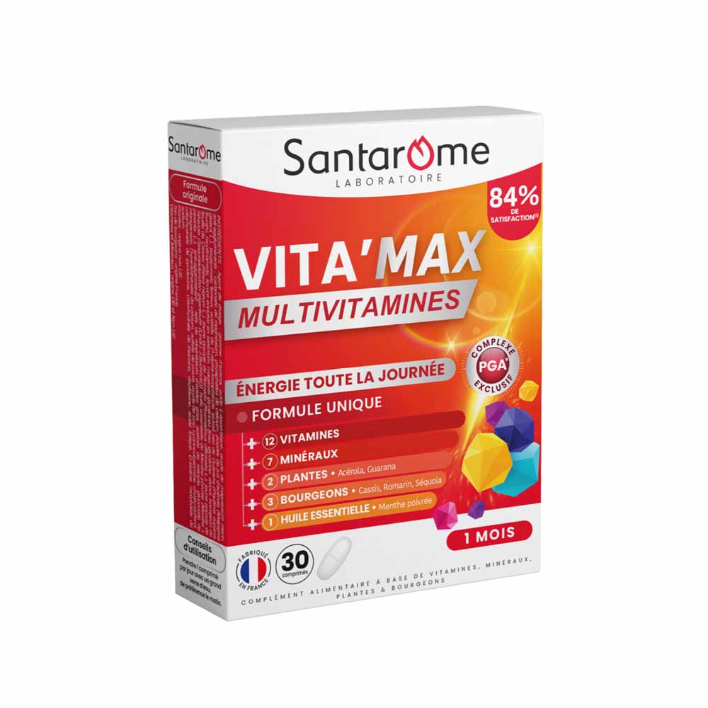 Santarome Vita'max Multivitamins From 12 years old 30 tablets
