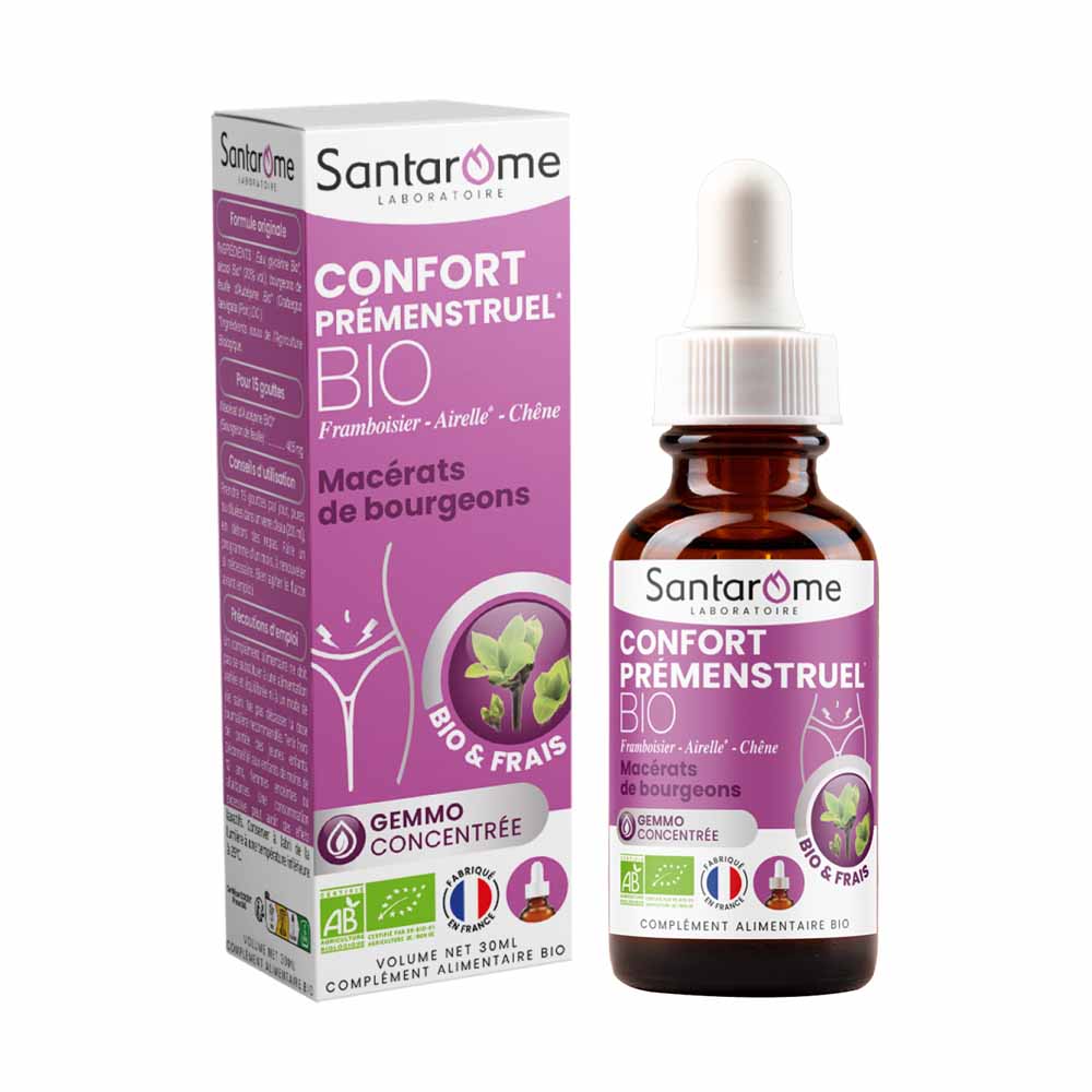 Santarome Gemmo Pre-Menstrual Comfort Premenstrual discomfort and pain 30ml