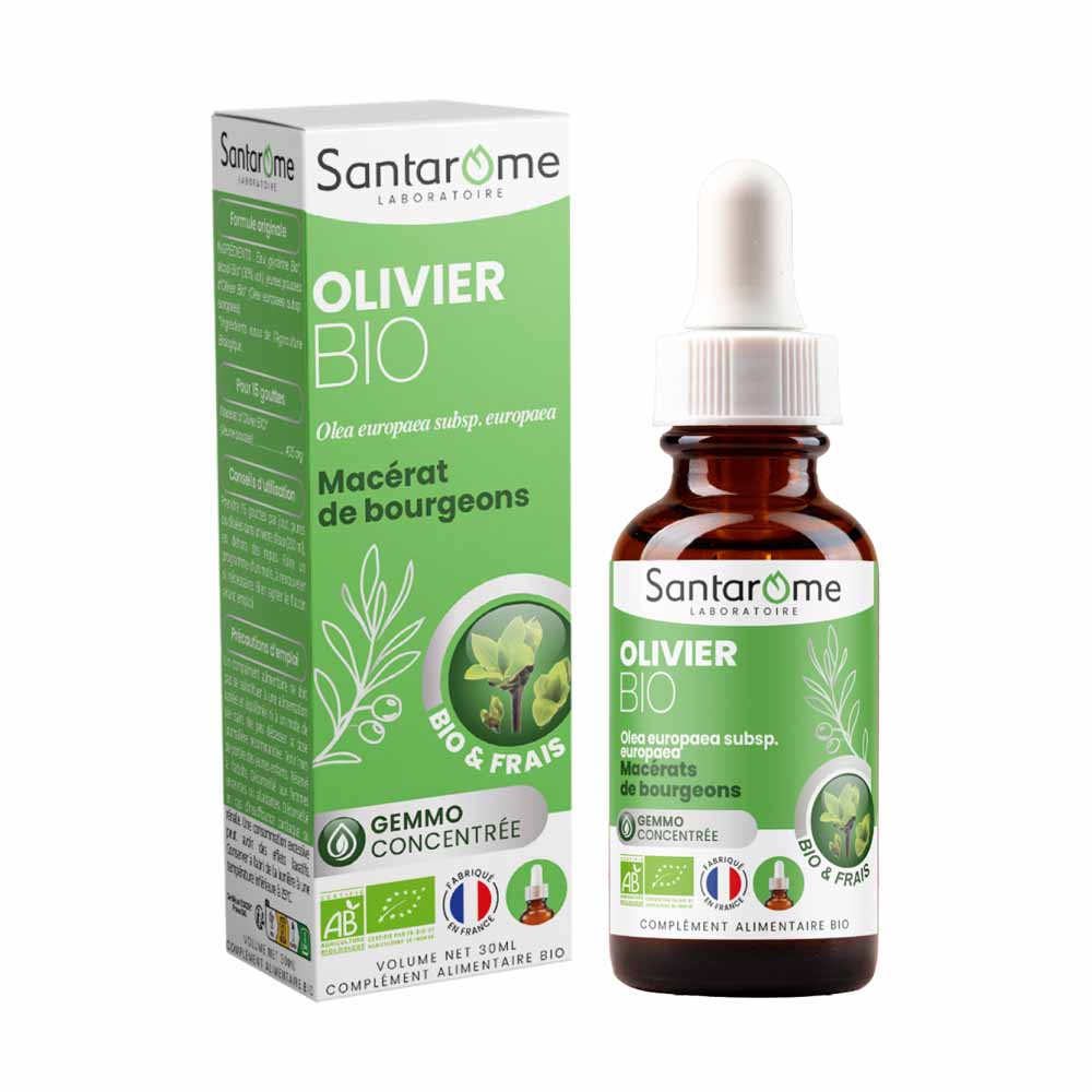 Santarome Gemmo Organic olive organic olive bud macerate 30 ml