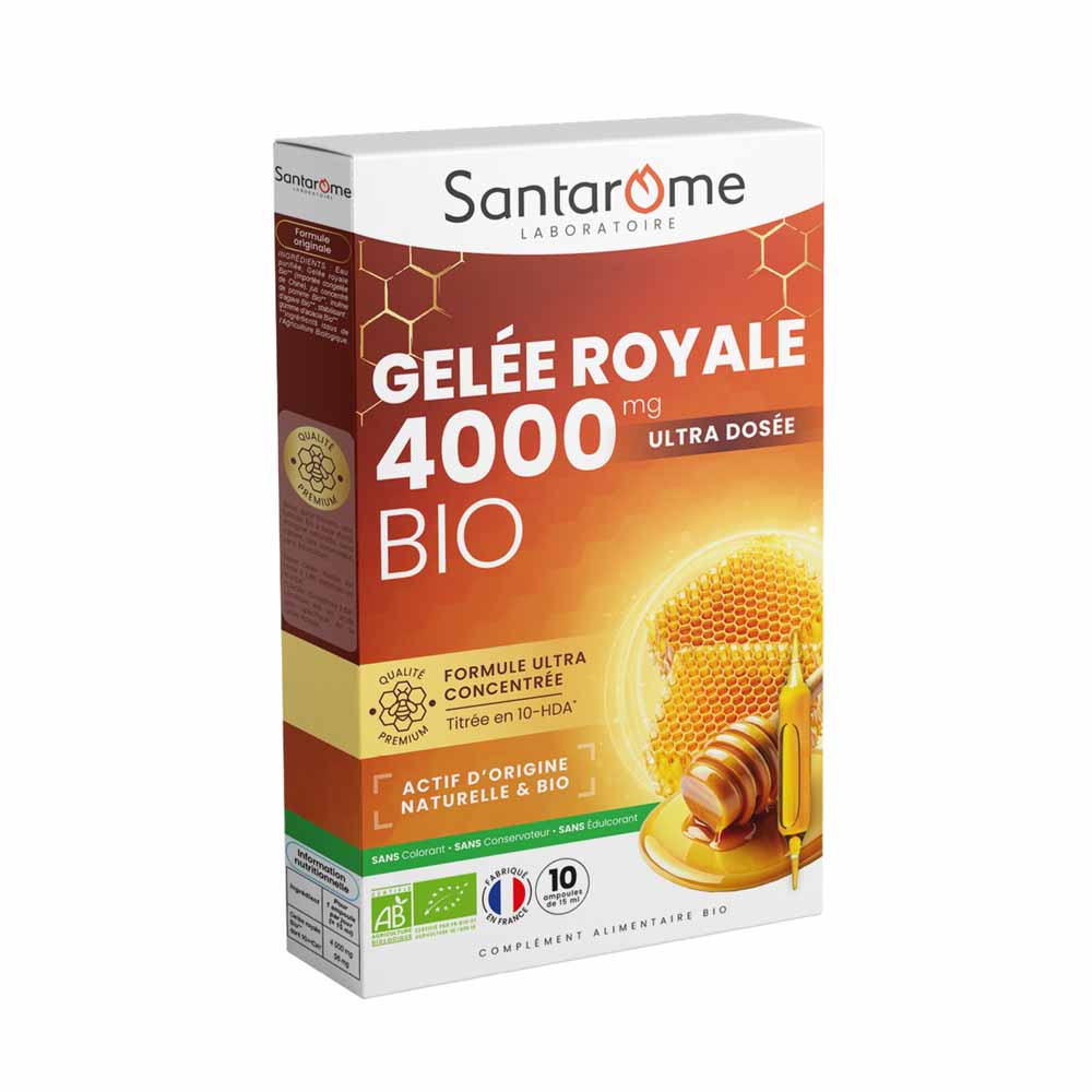 Santarome Royal Jelly 4000 MG Bioes 10 ampulas
