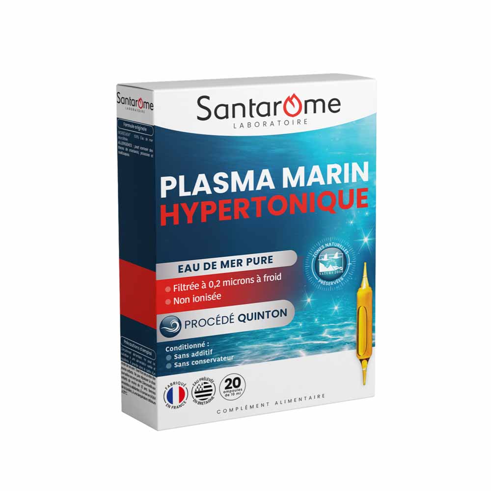 Santarome Hypertonic marine plasma 20 ampoules