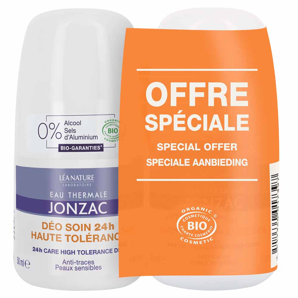 Eau thermale Jonzac 24h High Tolerance Deodorant sensitive skin 2x50ml