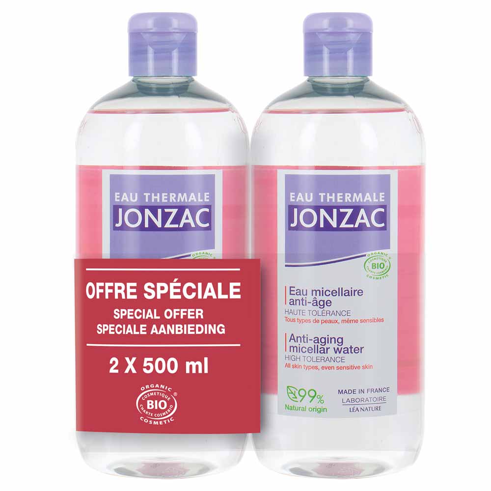Eau thermale Jonzac Sublimactive Micellar Anti-Ageing Organic Water Sublimactive 2x500ml