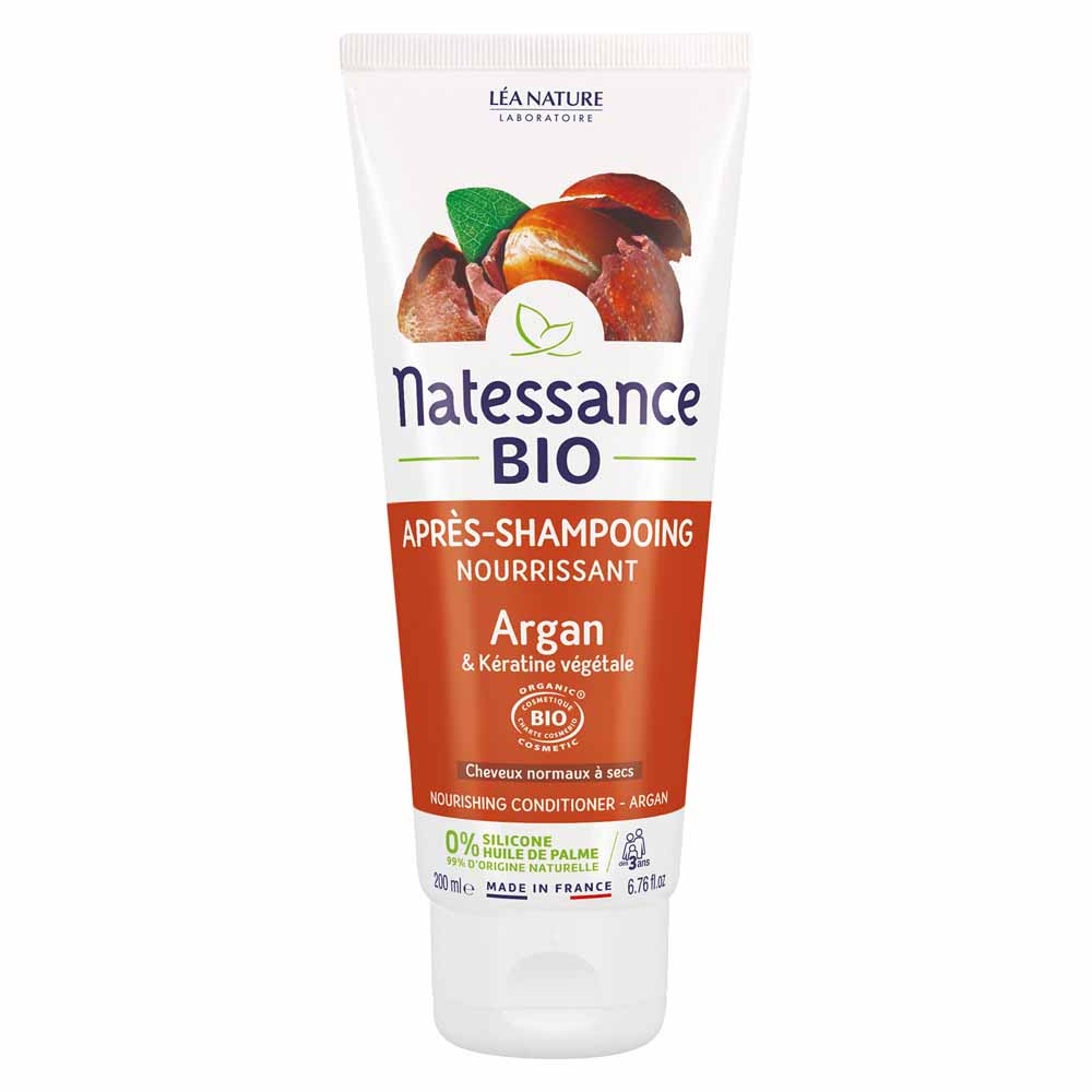 Natessance Capillary Nourishing organic conditioner with plant-based keratin 200 ml