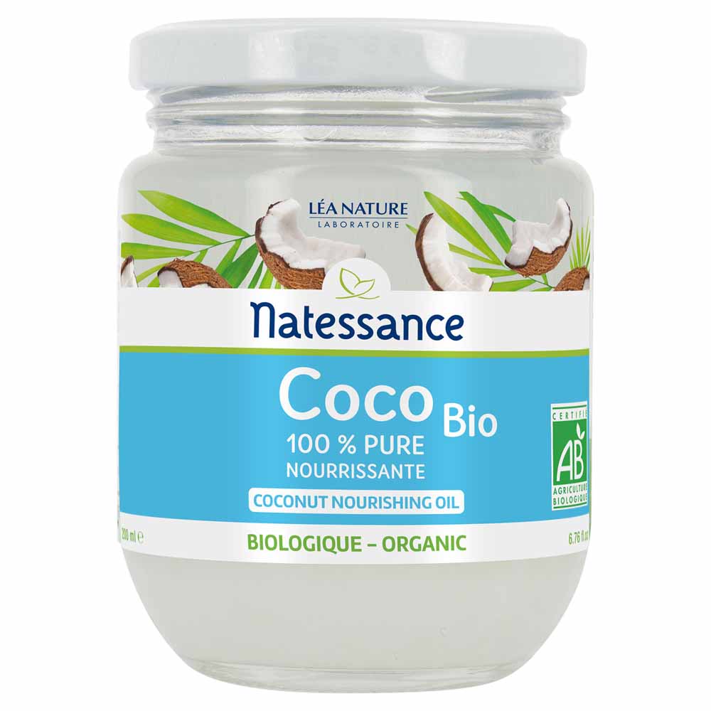 Natessance Coco 100% pure organic oil 200 ml