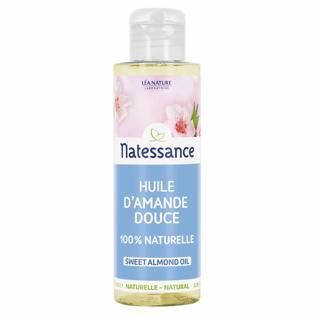 Natessance Baby Sweet almond oil for the whole family 100 ml