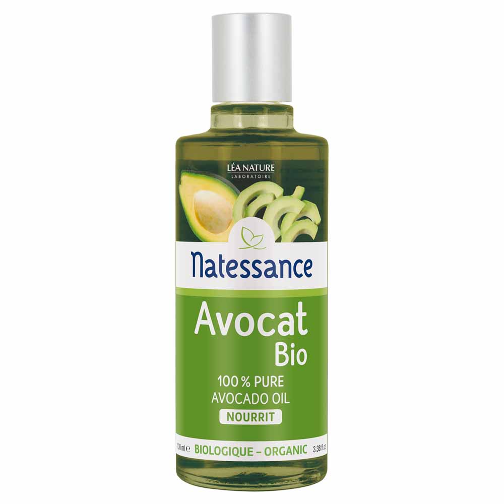 Natessance Organic avocado oil nourishing pure oil 100 ml