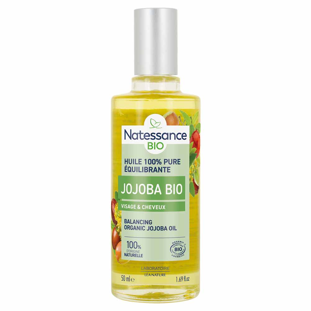 Natessance Organic jojoba oil nourishes and protects 50 ml