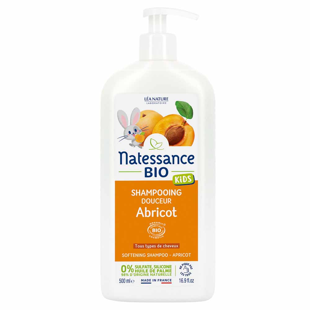 Natessance Kids Apricot shampoo 500 ml