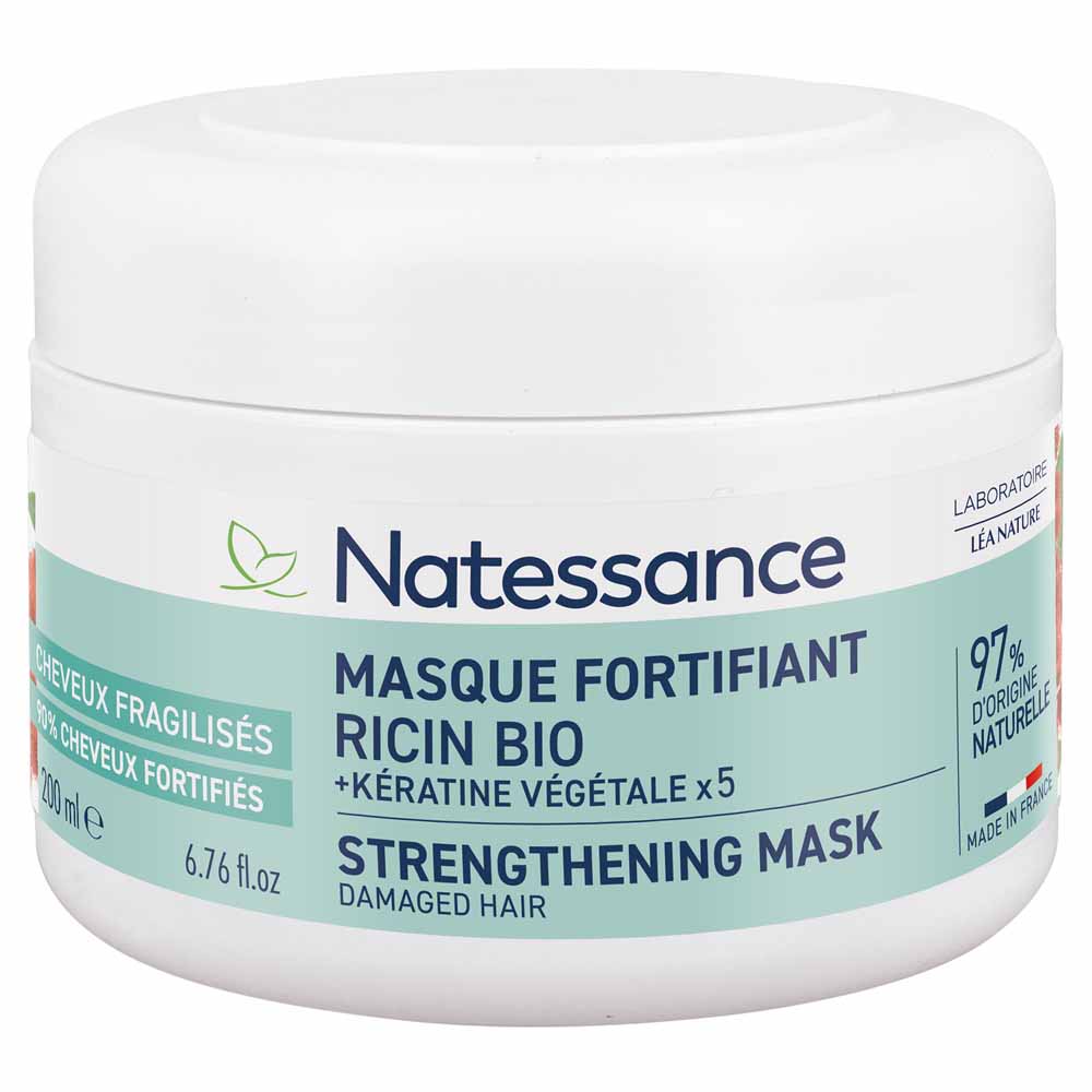 Natessance Capillary Hair mask with regenerating vegetable keratin and oil 200 ml