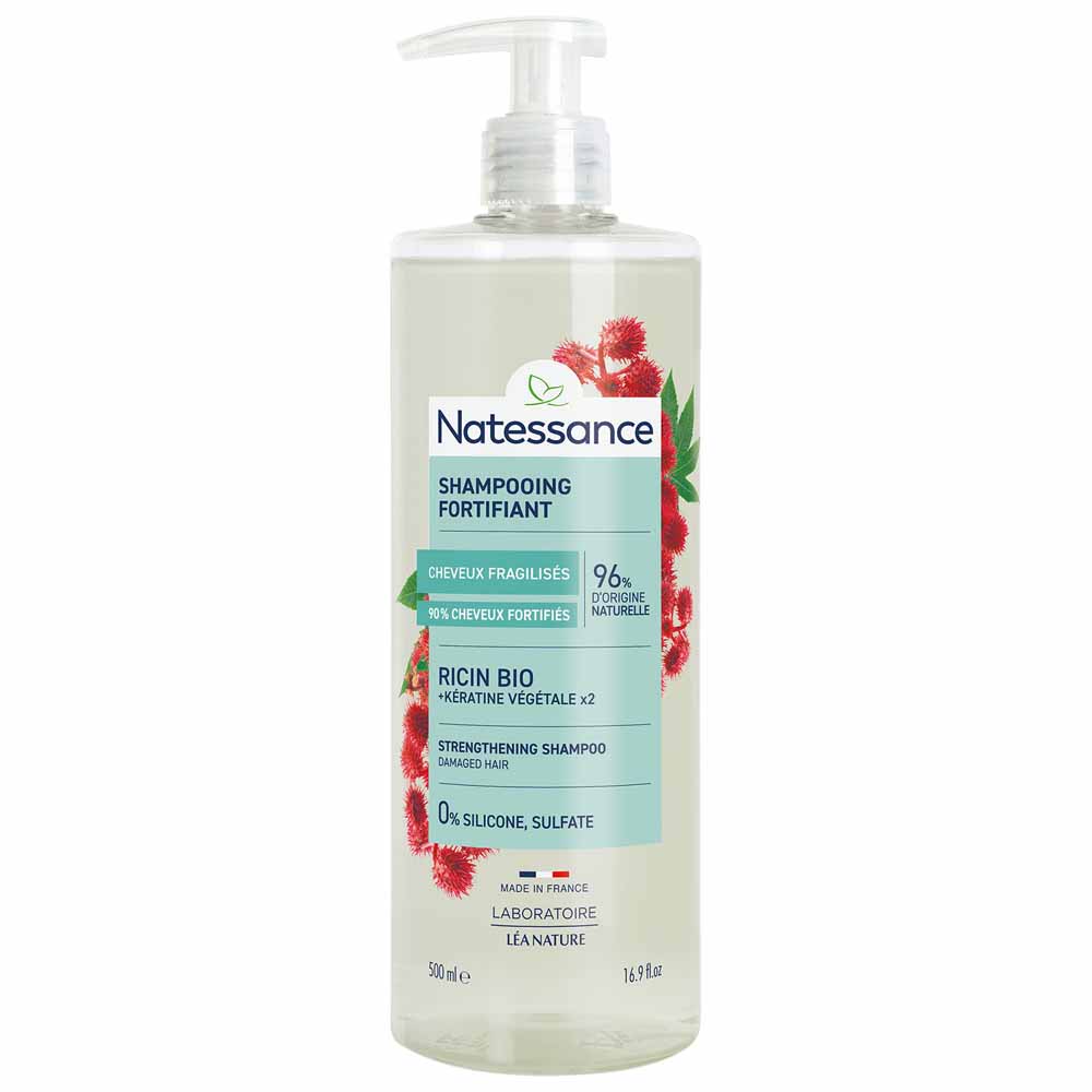 Natessance Capillary Repairing and strengthening shampoo with keratin oil 500 ml