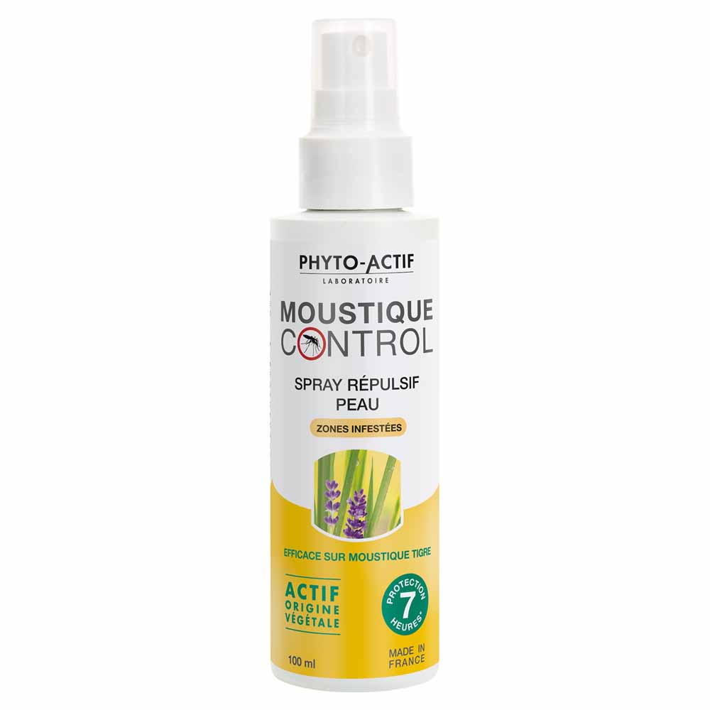 Phyto-Actif Mosquito Control Skin repellent spray Infested zone 100 ml