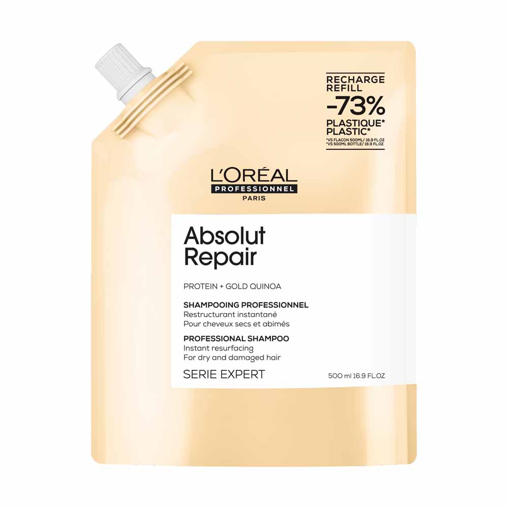 L'Oréal Professionnel Refill Absolut Repair Gold Restructuring Shampoo Expert Series 500ml