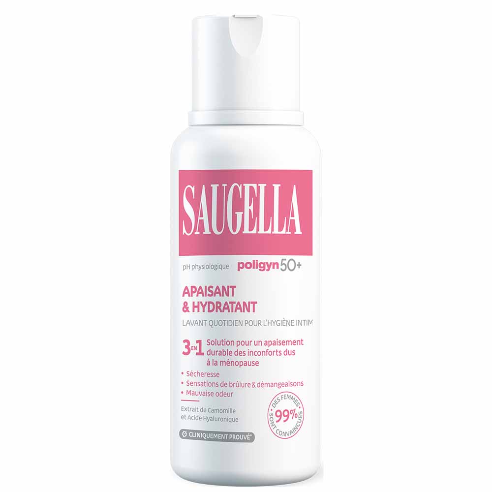 Saugella Poligyn 50+ intimate wash for menopause Fragile mucous membranes 250 ml