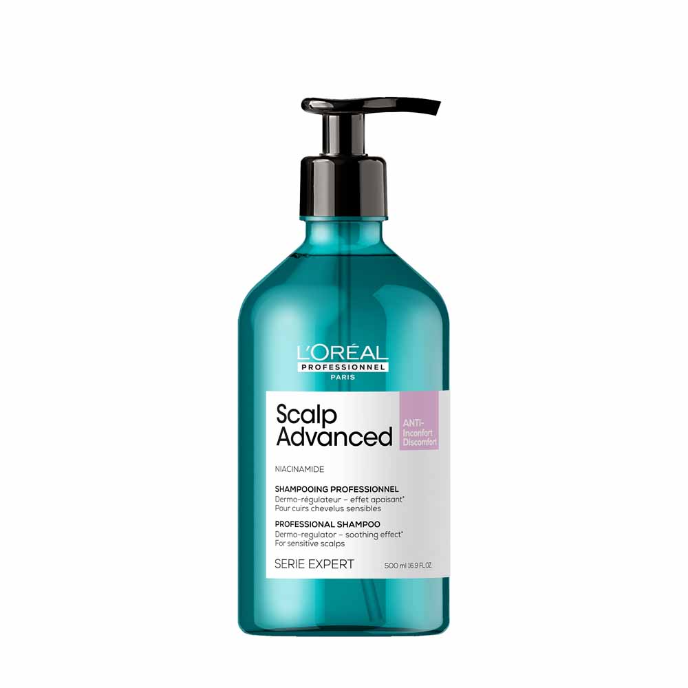 L'Oréal Professionnel Scalp Advanced Soothing dermo-regulating niacinamide shampoo 500ml