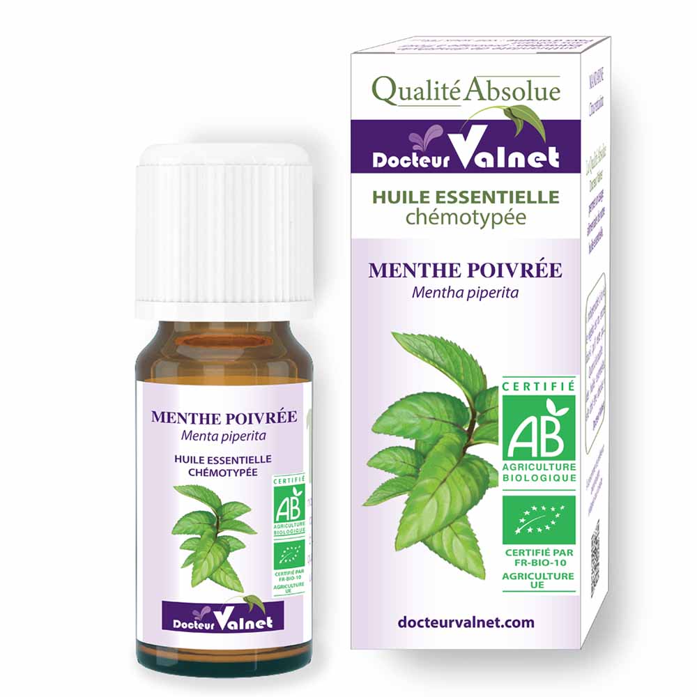 Dr. Valnet ORGANIC PEPPERMINT ESSENTIAL OIL 10ml