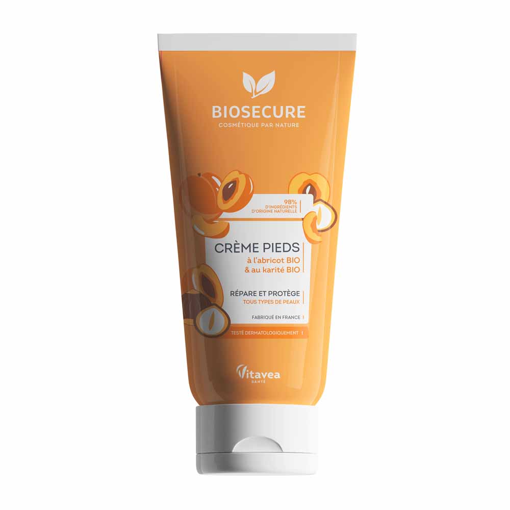 Bio Secure Shea butter foot cream tous types de peau 100 ml