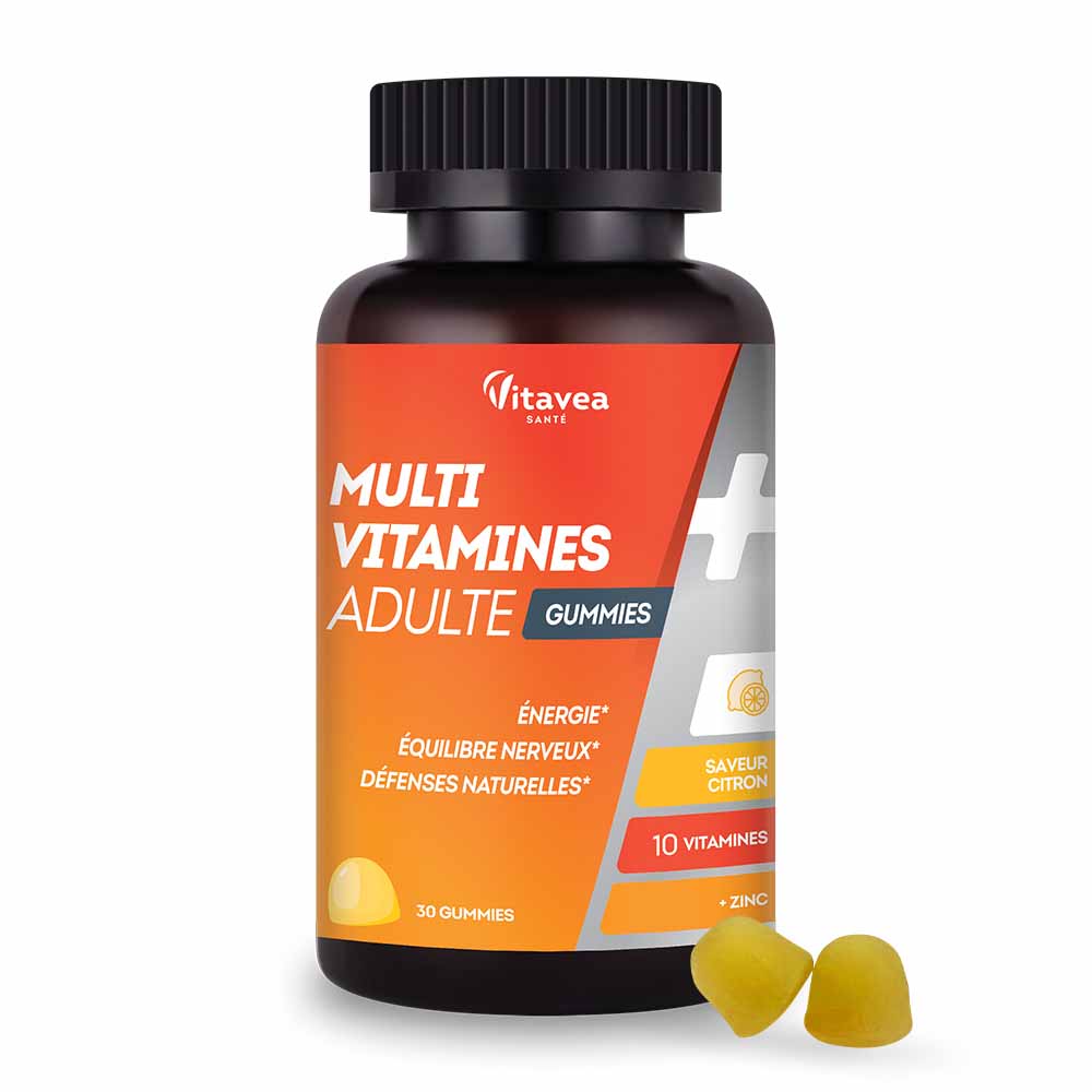 Vitavea Santé Mutivitamins for adults Energie et Equilibre nerveux 30 gummies