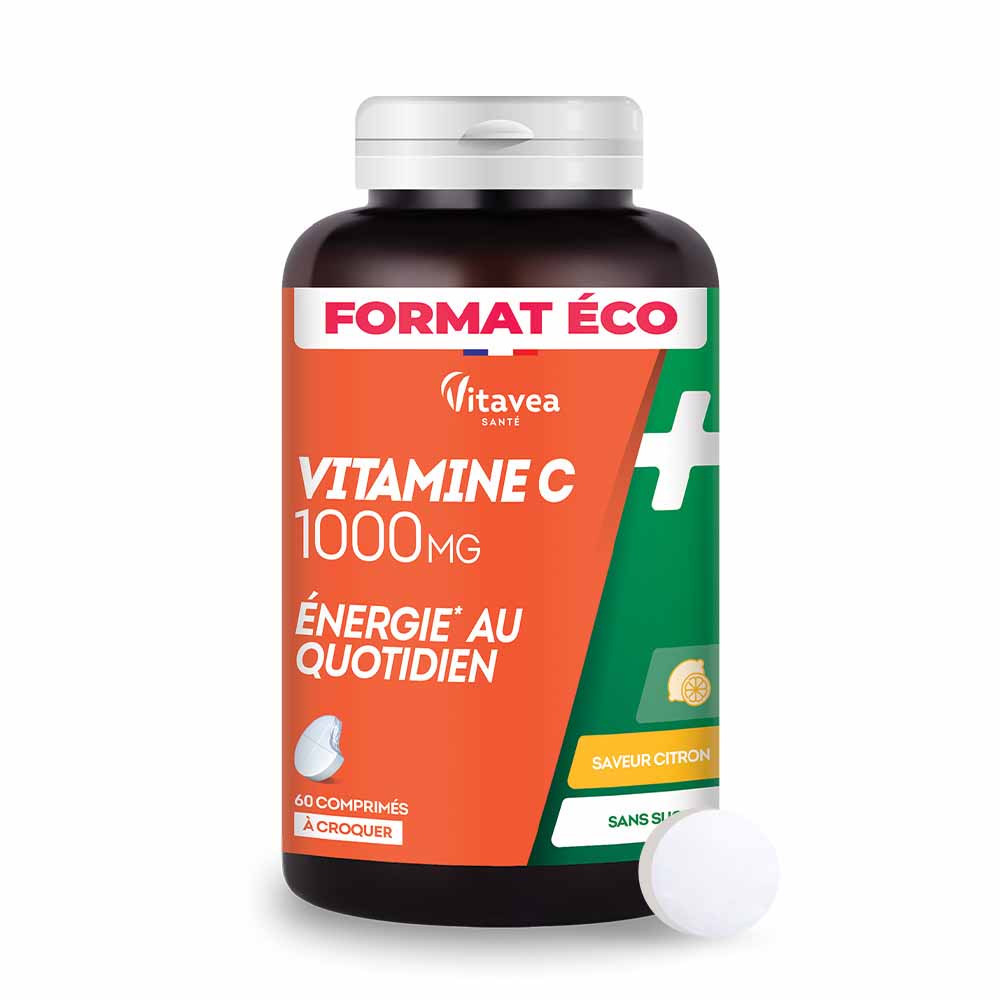Vitavea Santé Vitamin C 1000 mg Daily use Energy 60 tablets