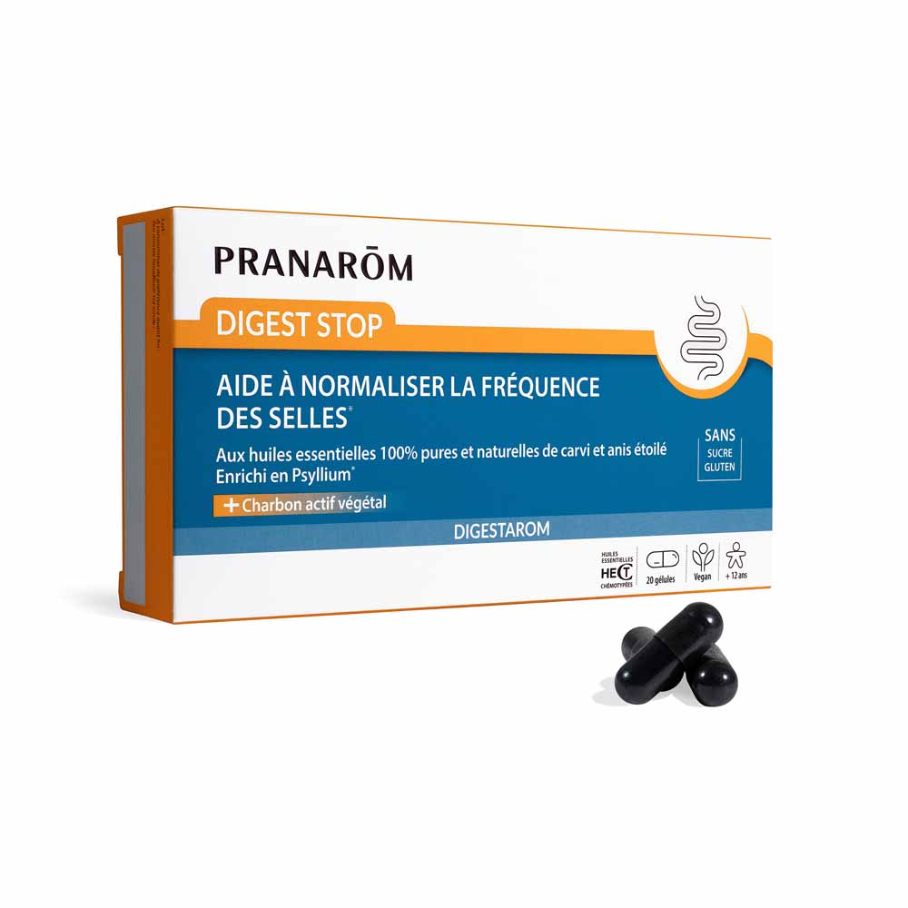 Pranarôm Digestarom Digest Stop with essential oils 20 capsules