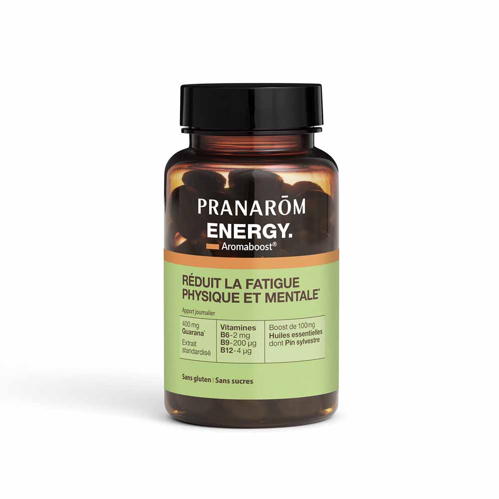 Pranarôm Aromaboost Energy 60 capsules