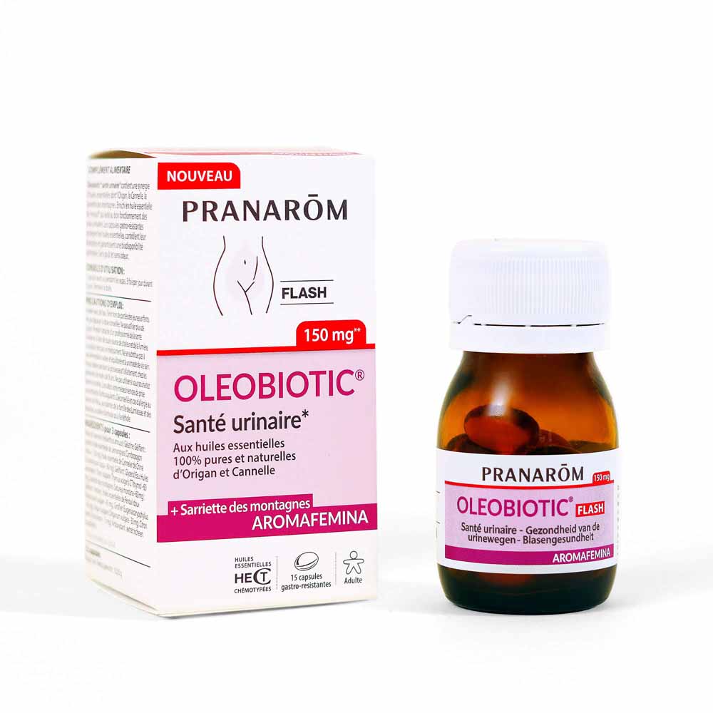Pranarôm Oleobotic Flash 150 mg 15 capsules