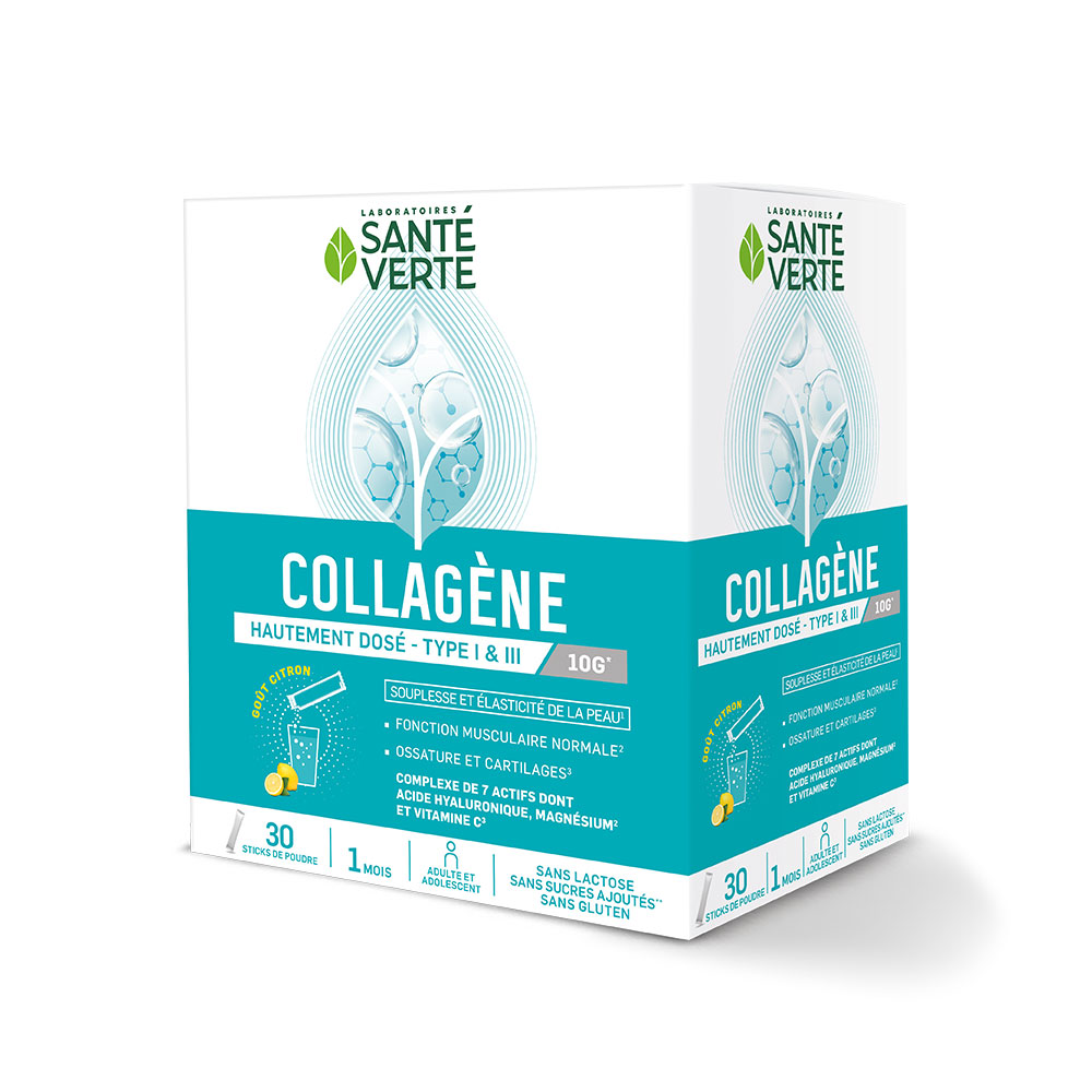 Sante Verte Collagen Lemon flavour 30 sticks