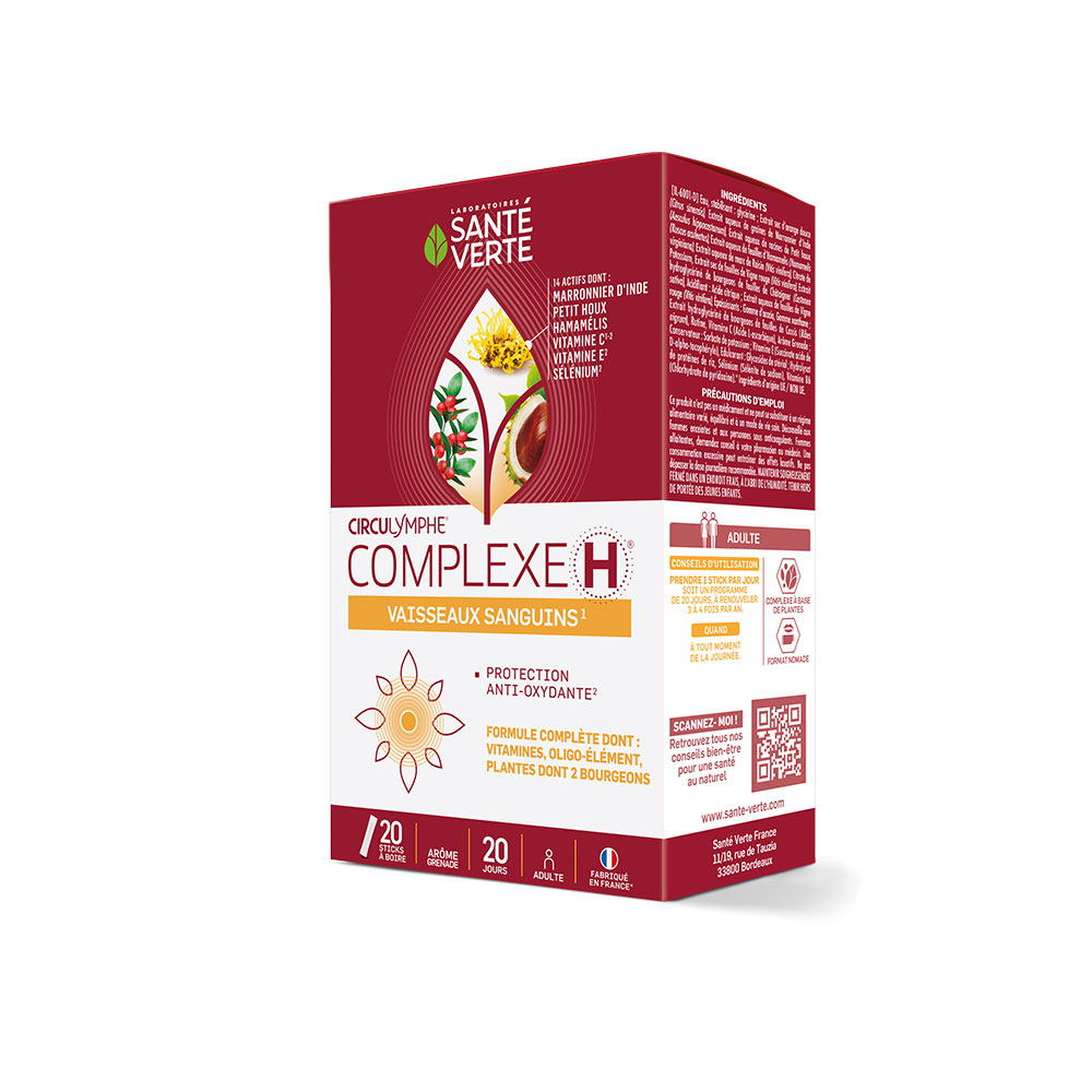 Sante Verte Circulymphe Complexe H 20 sticks 20 Sticks