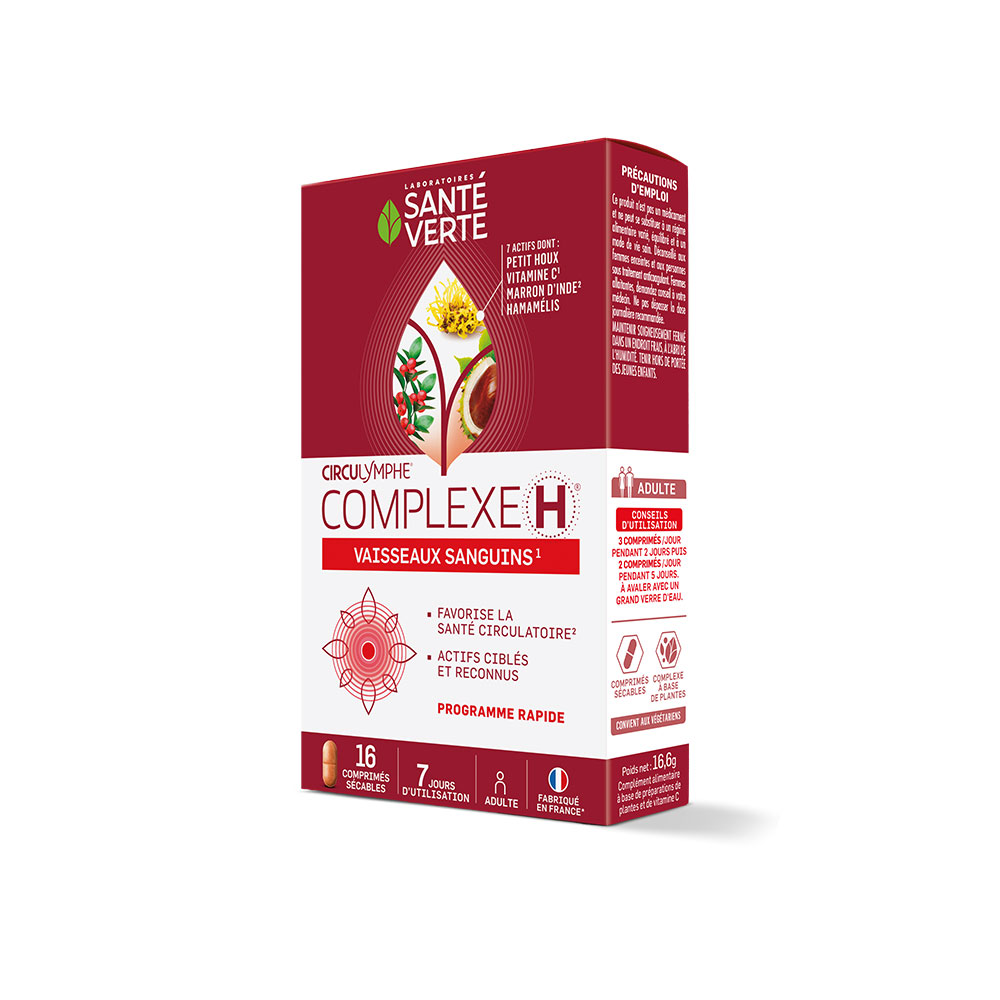 Sante Verte Circulymphe Complexe H 16 Tablets