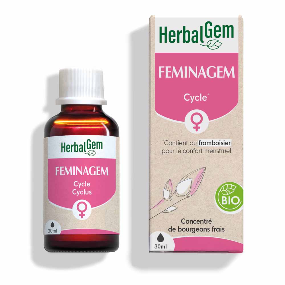 Herbalgem Tree Buds Menstrual cycle Feminagem 30ml