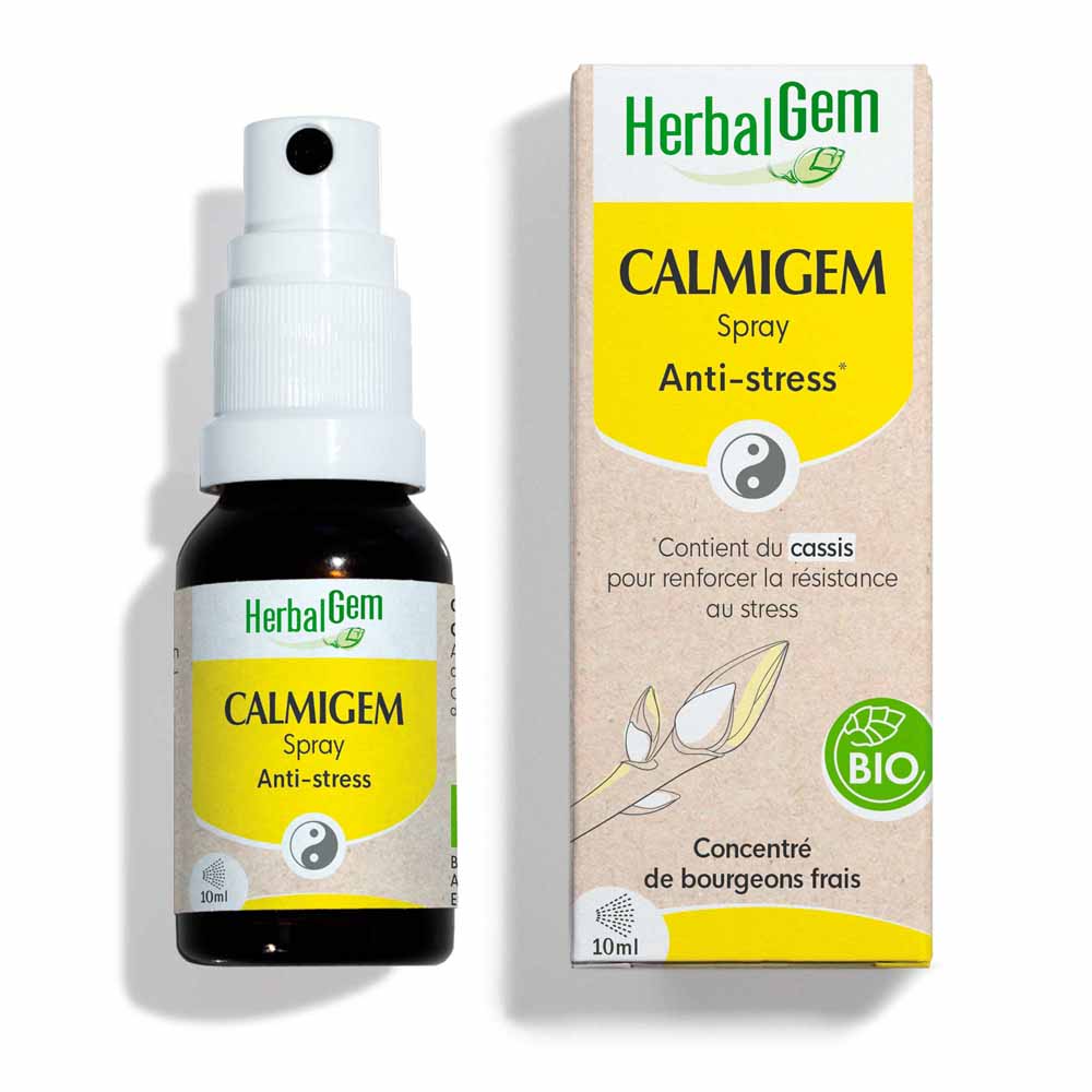 Herbalgem Gemmotherapy complexes Calmigem Organic Anti-Stress Spray 15ml