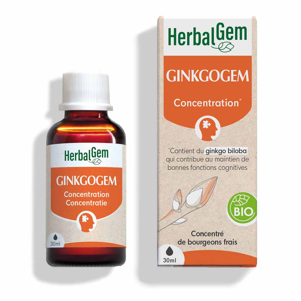 Herbalgem Gemmotherapy complexes Bioes concentration Ginkgogem 30ml