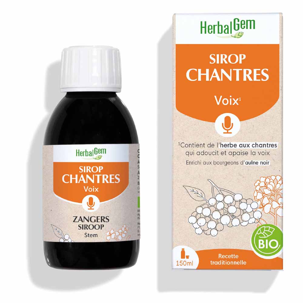 Herbalgem Sirop Des Chantres Bio Voix 150ml