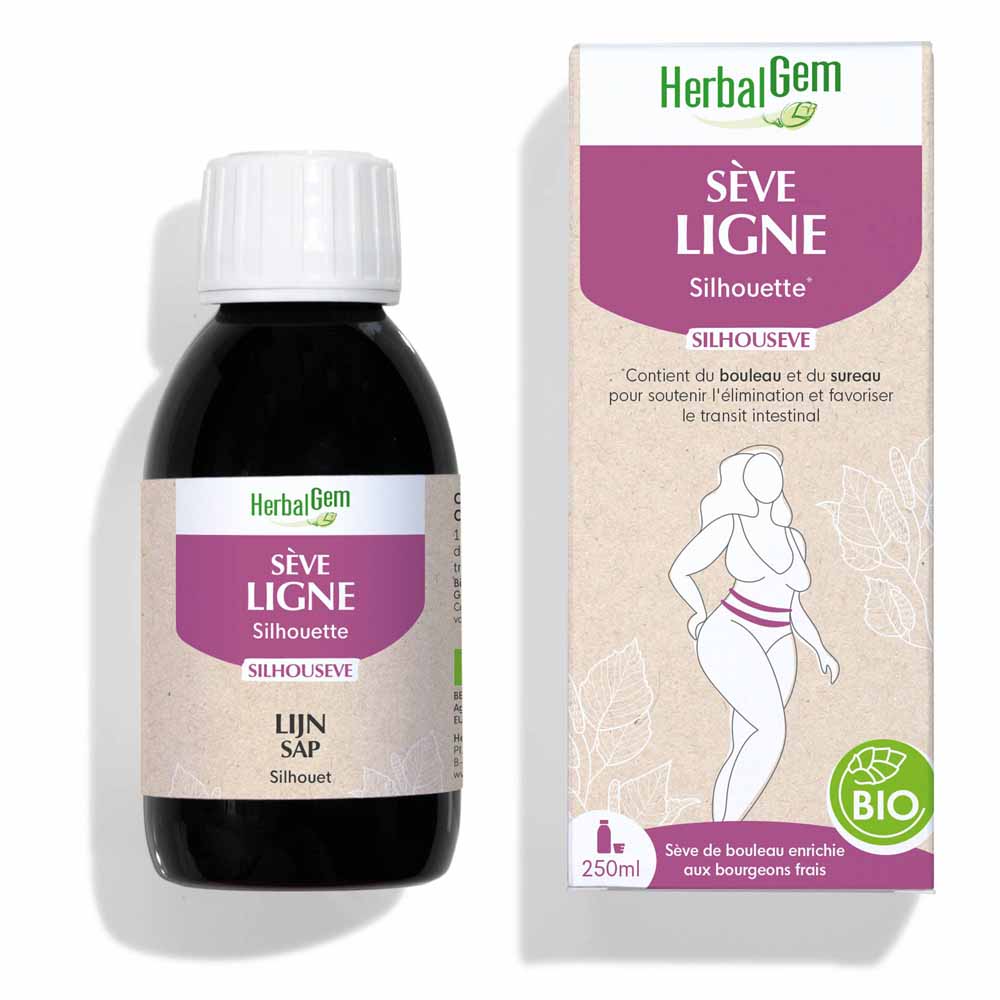 Herbalgem Organic Birch Sap Silhouseve Line 250ml