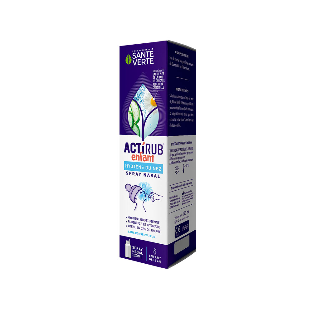 Sante Verte ActiRub Children's nasal spray nasal hygiene 120 ml