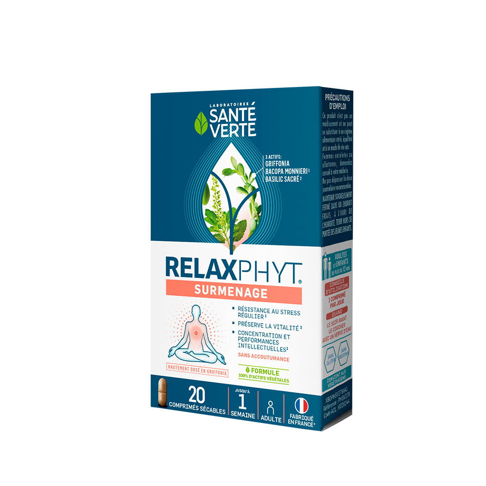 Sante Verte Overwork Relief 20 tablets