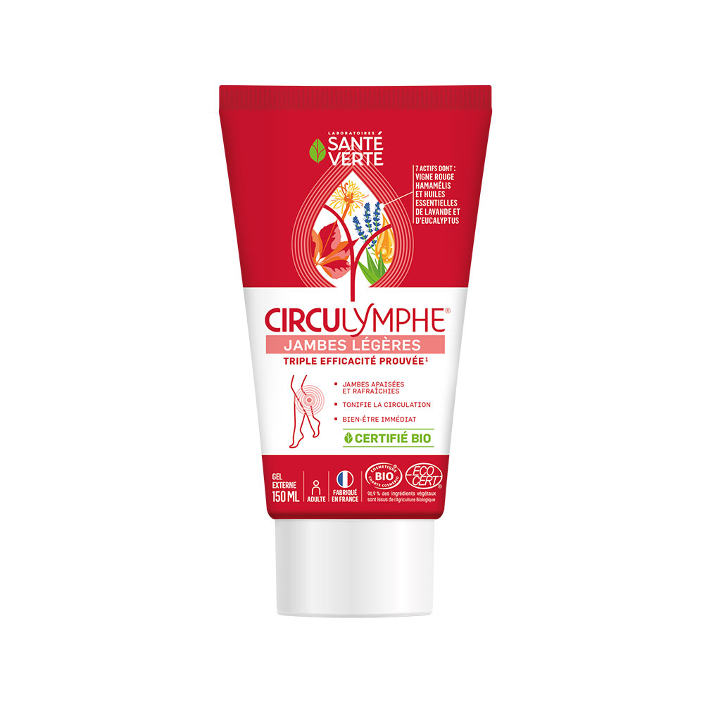 Sante Verte Circulymphe Light legs organic gel 150 ml