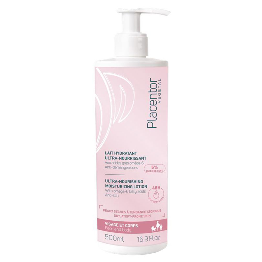 Placentor Végétal Ultra-nourishing hydrating body milk 500 ml