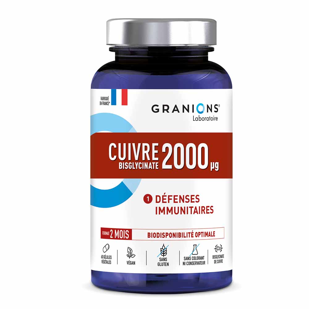 Granions Copper Immune defence 60 capsules