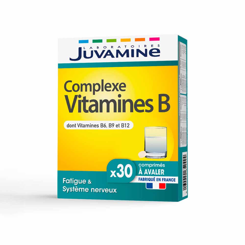 Juvamine Vitamin B complex Fatigue and the Nervous System 30 capsules