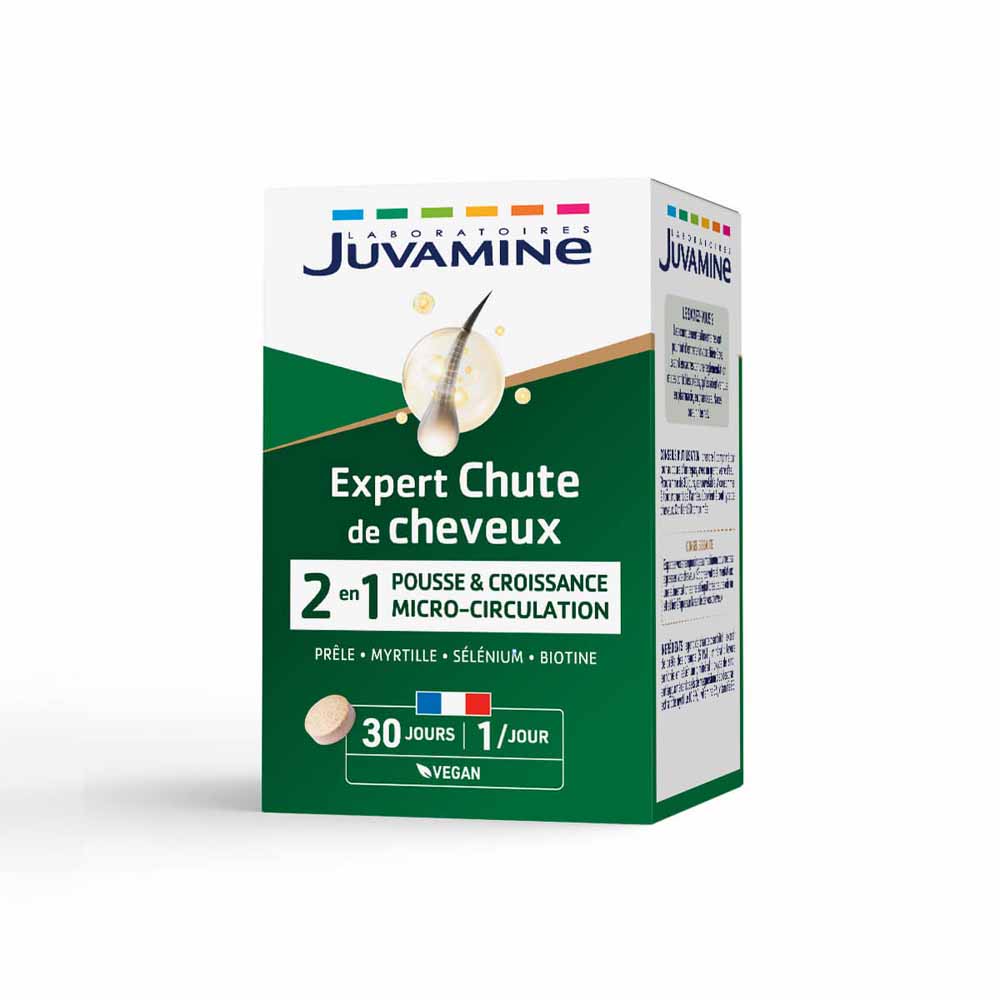 Juvamine Hair loss growth and strength x30 tablets