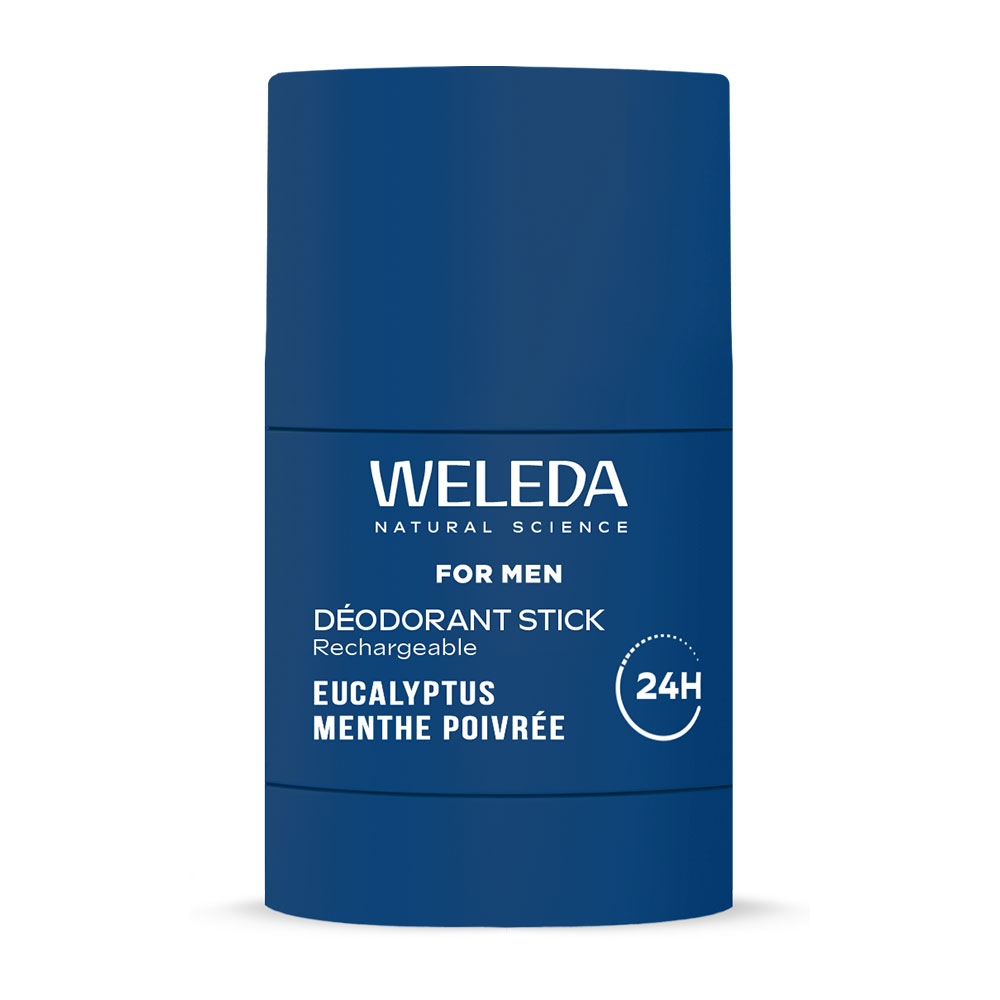Weleda Refillable deodorant stick for men 50 g