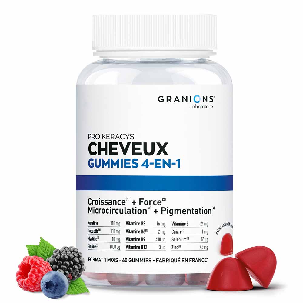 Granions Pro Keracys 4-in-1 hair 60 gummies