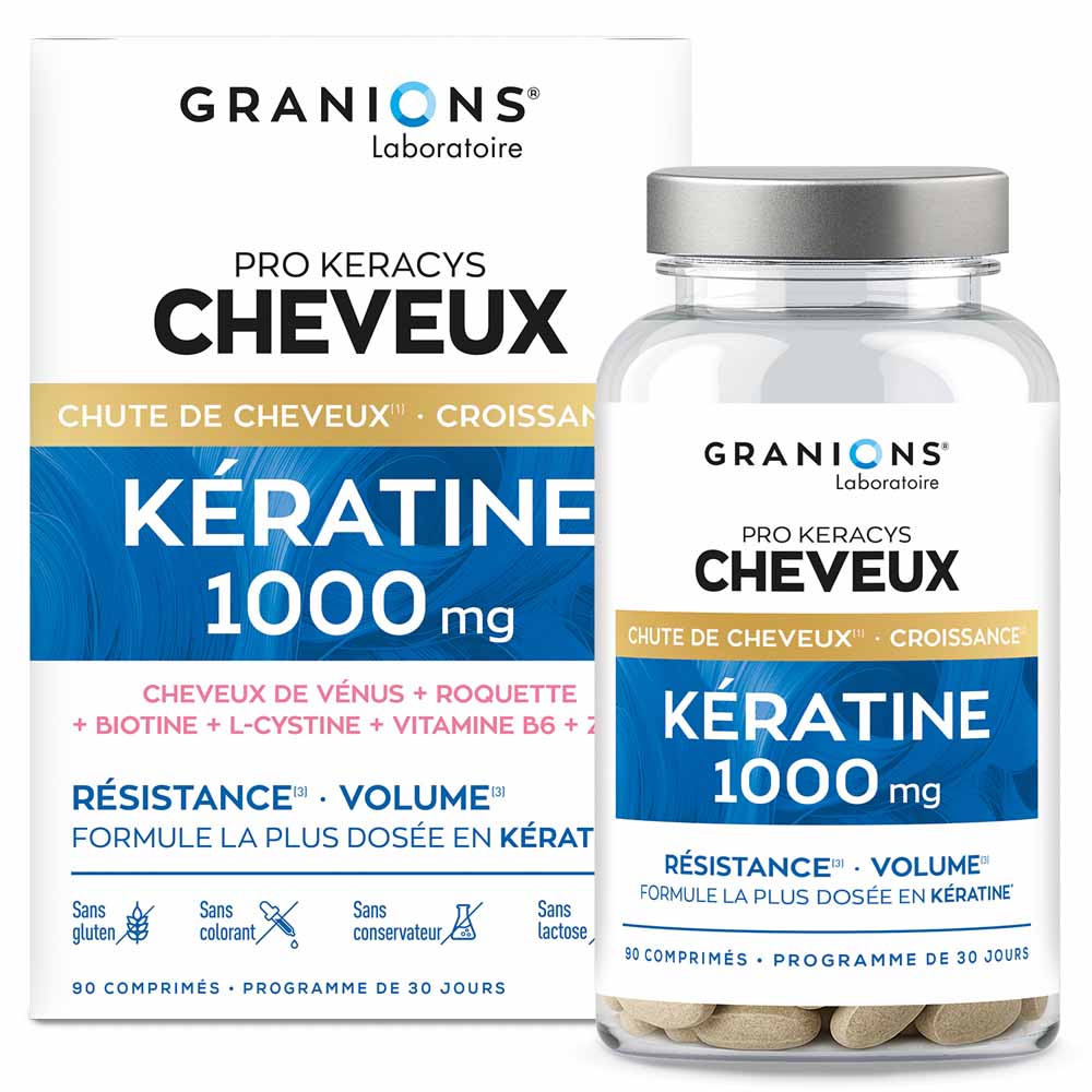 Granions Pro Keracys Keratin hair strength and volume 90 tablets