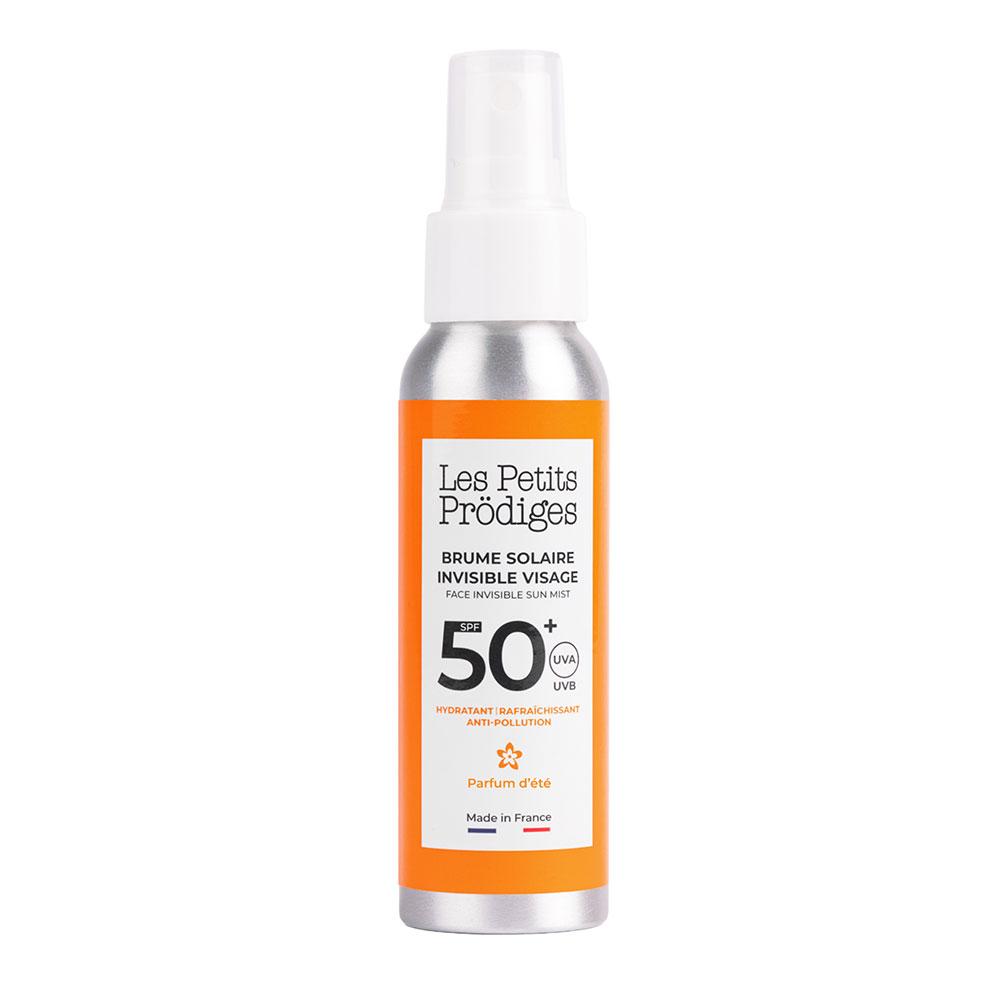 Les petits prodiges Invisible SPF50+ face sun mist 40 ml