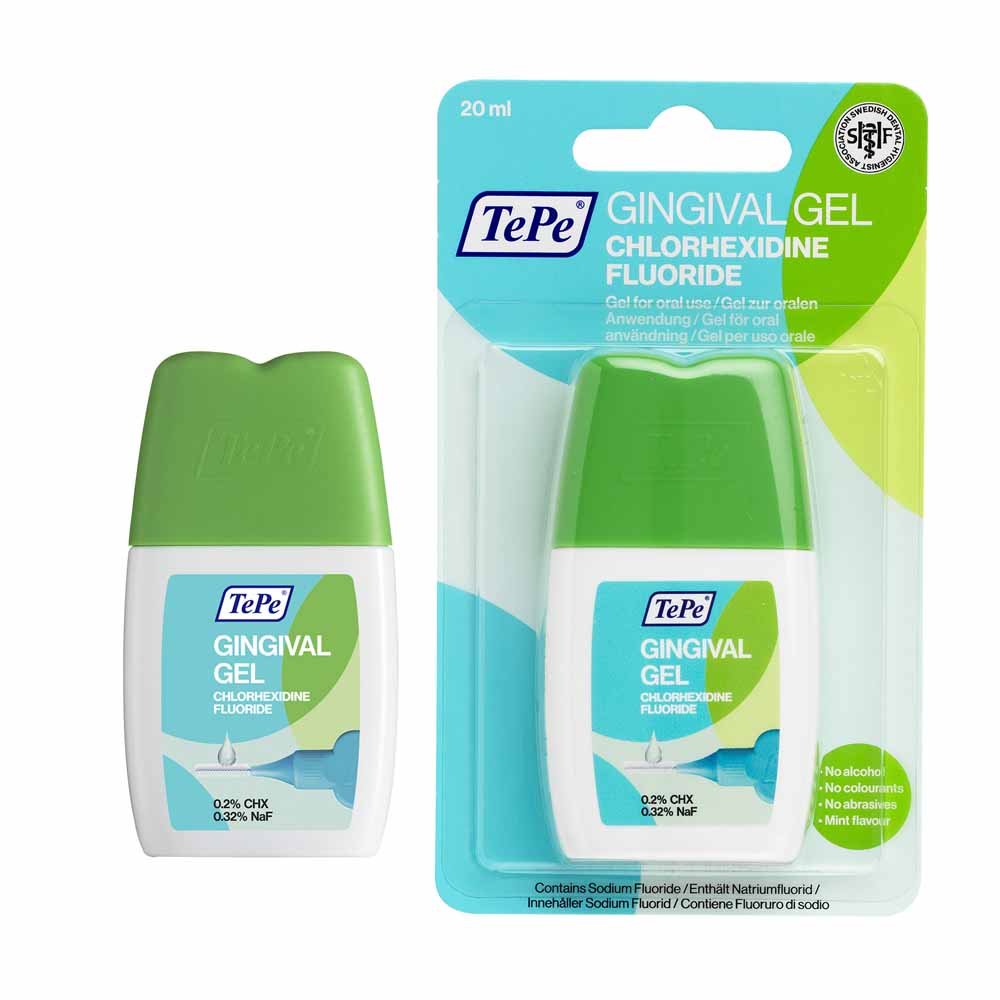 TePe Fluoride and Chlorohexidine Gingival Gel 20ml